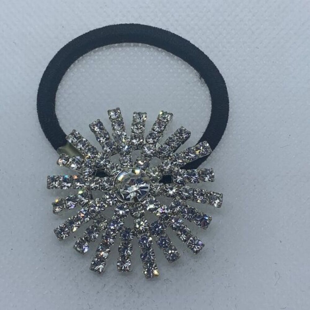 Rhinestone hair tie